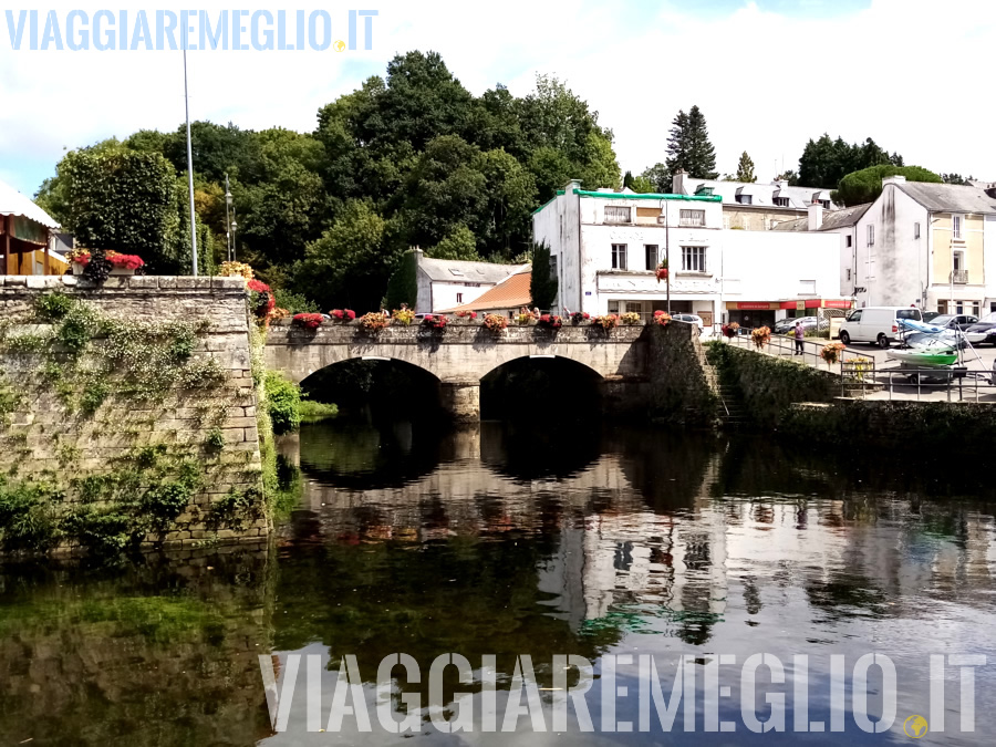 Pont Fleuri, Quimperle, Bretagna